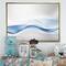 Designart - 3D Wave of Water Splash - Abstract Framed Canvas art print